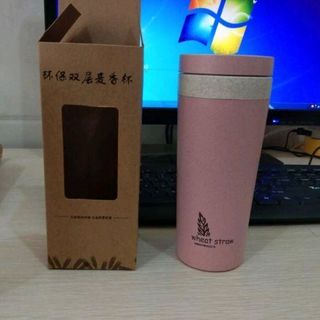 bình xơ lúa mạch 2 lớp giữ nhiệt cách nhiệt