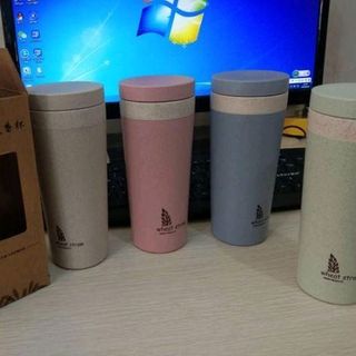 bình xơ lúa mạch 2 lớp giữ nhiệt cách nhiệt