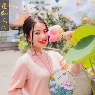 Pháp Phục Áo Lam Đi Chùa Cao Cấp - Áo Phật Tử Vải Đũi Mềm Màu Hồng Tay Dài Đài Loan - ADUIMP11