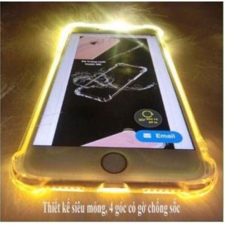 Ốp lưng chống sốc phát sáng không ố màu cho các dòng iphone