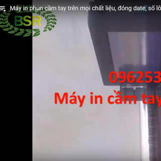 Máy in date cầm tay mini giá rẻ BSR-H3 in trên mọi chất liệu