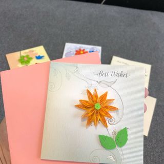 THIỆP HANDMADE QUILLING
