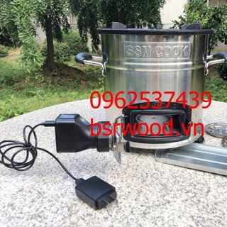 Bếp đun viên nén BSR-SSM001 Bếp đun mini Bếp đun dã ngoại cắm trại picnic