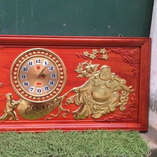 Tranh gỗ Đồng hồ