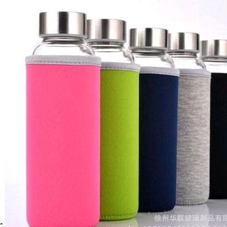 chai thủy tinh có bọc vải cách nhiệt