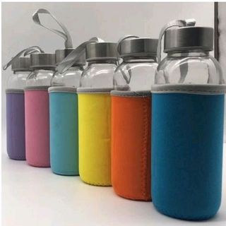 chai thủy tinh có bọc vải cách nhiệt