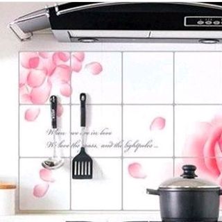 miếng dán nhà bếp chống dầu mỡ kích thước 45cm x75cm nhiều mẫu