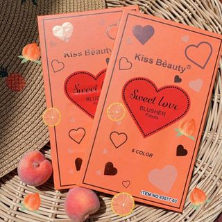 Má hồng kiss beauty 6 ô