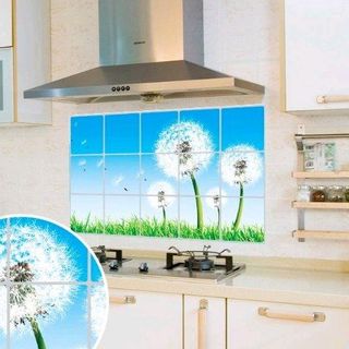 miếng dán nhà bếp chống dầu mỡ kích thước 45cm x75cm rất nhiều mẫu
