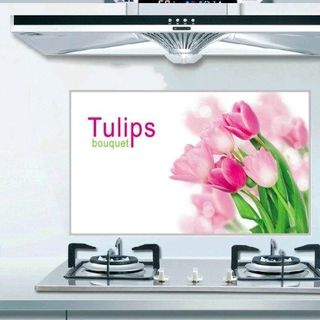 miếng dán nhà bếp chống dầu mỡ kích thước 45cm x75cm rất nhiều mẫu