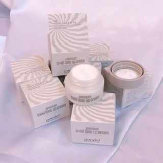 Kem ốc sên snail tone up cream Goodal mini Hàn Quốc