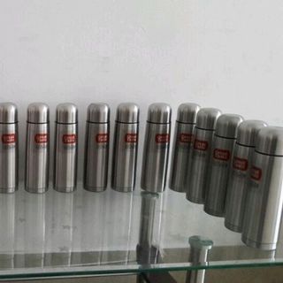 bình giữ nhiệt inox đầu đạn in logo