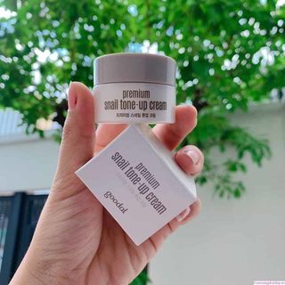 Kem ốc sên snail tone up cream Goodal mini Hàn Quốc