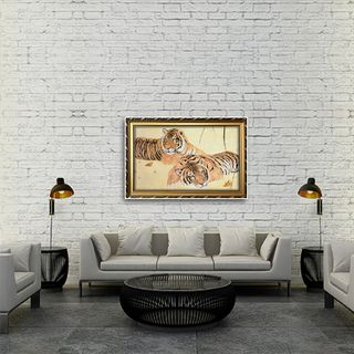 Tranh con hổ con cọp