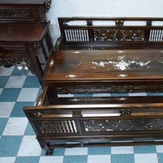 Trường Kỷ Song Tiện Huế Cẩn Ốc Đẹp