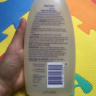 Sữa Tắm Gội Aveeno Baby