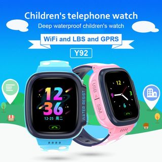 Đồng Hồ Định Vị GPS Cao Cấp Trẻ Em Y92 Có Tiếng Việt Chống Nước Camera Nghe Gọi Hai Chiều Mẫu Mới 2019
