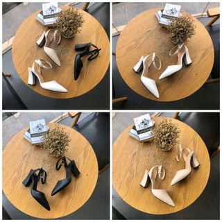 Giày cao 8p lót có mouse êm mềm