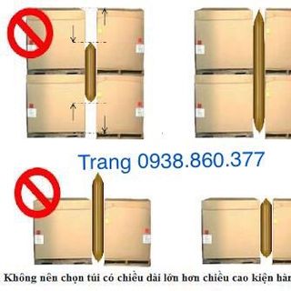 Túi khí chèn container size lớn