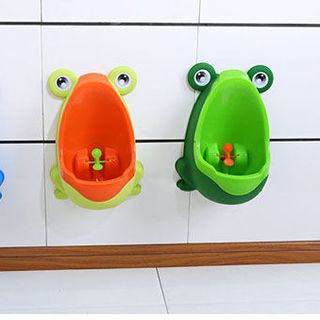 Bệ tiểu mini gắn tường cho bé trai hình chú ếch