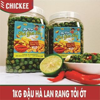 sỉ đậu hà lan rang tỏi ớt 50k/1kg