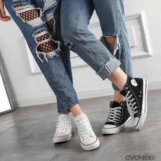 Giày Thể Thao CV Cao Cổ 3 Màu Cực Chất FULLBOX