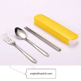 Bộ đồ ăn inox 4 món
