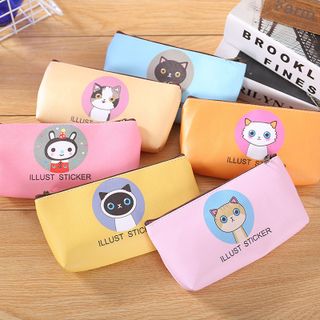 Ví Nữ D8276 Hình Chú Mèo Siêu Đáng Yêu