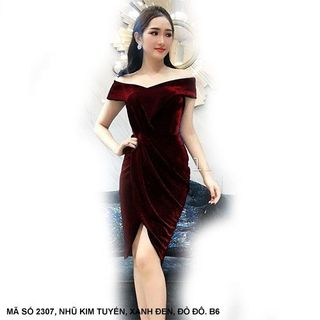 ĐẦM TRỄ VAI LAI CHÉO NHỌN MS 2307