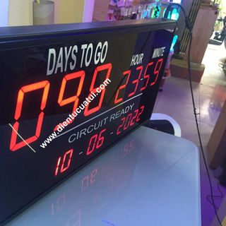 Đồng hồ led đếm ngược ngày ChipKool - 2019 - DHC003