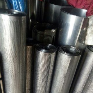 Tấm thép đột lỗ đột lỗ tròn tôn mạ kẽm đột lỗ tấm lưới inox đột lỗ