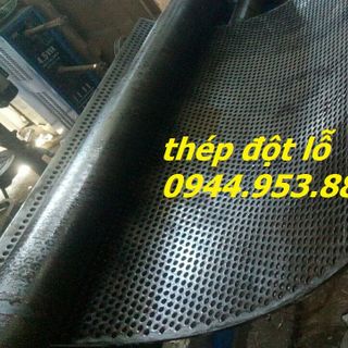 Tấm thép đột lỗ đột lỗ tròn tôn mạ kẽm đột lỗ tấm lưới inox đột lỗ