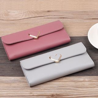 Ví dáng dài kiểu hàn quốc nắp trái tim