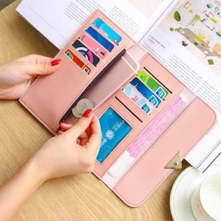 Ví dáng dài kiểu hàn quốc nắp trái tim