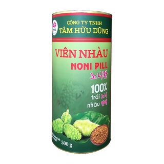 Viên Nhàu Noni pill Tâm Hữu Dũng 500g