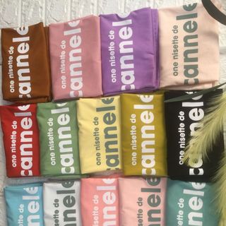 Áo thun 4 chiều chữ cannele siêu dễ thương
