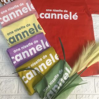 Áo thun 4 chiều chữ cannele siêu dễ thương