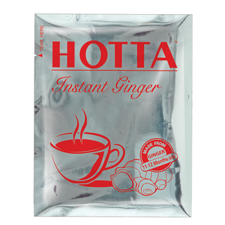 Trà Gừng HOTTA Không Đường Thái Lan- 100% Gừng Tươi Nguyên Chất ( 7g x 10 gói)