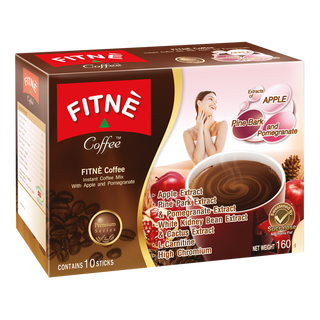 Cà Phê FITNE Cao Cấp Chiết Xuất Táo Lựu Thái Lan (16g x 10 gói)