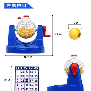 Bộ đồ chơi vòng quay lô tô Bingo cho bé