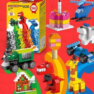Bộ xếp hình Lego 1000 chi tiết mới cho bé – 8528