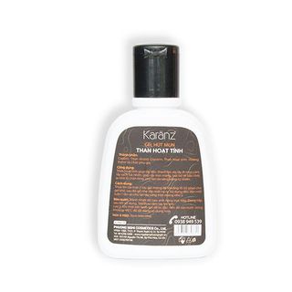 Gel lột mụn Than hoạt tính Karanz 185ml