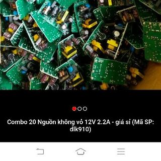 Nguồn không vỏ 12V 2Ah