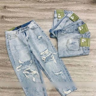 Quần Baggy Nữ Rách