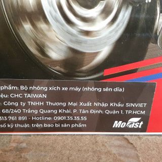 Nhông Sên Dĩa Xe Máy Đài Loan