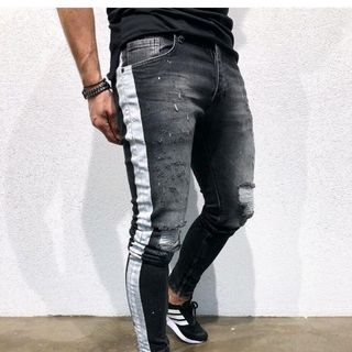 Quần Jeans Nam Viền có size 34