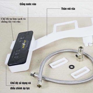 Vòi xịt rửa vệ sinh thông minh SAFEVN BIDET SF 388
