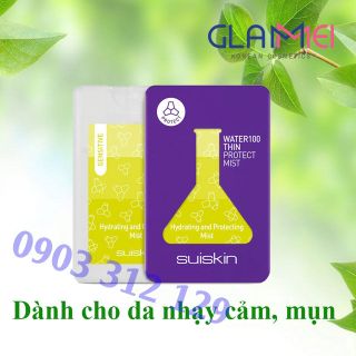 Xịt Khoáng Trị Liệu Dạng Thẻ Dược Mỹ Phẩm Suiskin 19ml Hàn Quốc