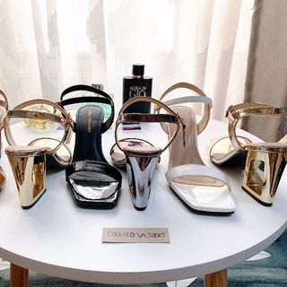 Giày Sadal gót trụ 7p