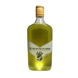 Mật ong hoa bạc hà Vanbina - 600ml